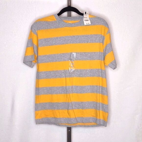 Arizona Boys Large Yellow Grey Tee NWT - Picture 2 of 5